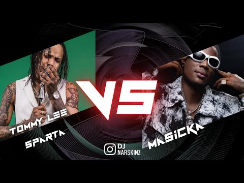 Tommy Lee Sparta VS Masicka Full Clash Mix || All Diss Tracks 🔥|| 2025 Dancehall || DJ Narskinz