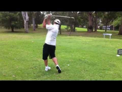 Attack on golf course