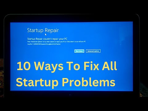 ✅10 Ways To Fix Automatic Repair Loop In windows 10 /11 -2023|Startup Repair Couldn’t Repair Your PC