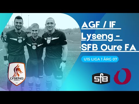 U15 Liga 1 AGF/IF Lyseng - SFB Oure FA 13. nov. 2021