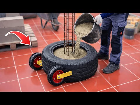 NEVER Throw Away Old Car Tires! Make An Incredible Tool With Your Own Hands