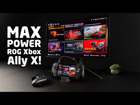 ROG XBOX ALLY X Docked Mode Tested! Unlock MAX Performance at 45W