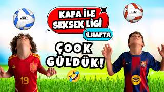 KAYBEDENİ GIDIKLIYORUZ 😅 TÜRKİYE SÜPER KAFA SEKSEK LİGİ 4. HAFTA
