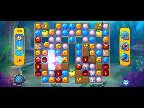 Fishdom level 8991 no boosters フィッシュダム