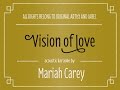 Mariah Carey - Vision of Love (Acoustic Karaoke ...