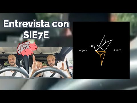 Entrevista con SIE7E sobre el disco ORIGAMI ,Rafa Pabön , EIX , AloSofia , Rosana , Pitizion y más
