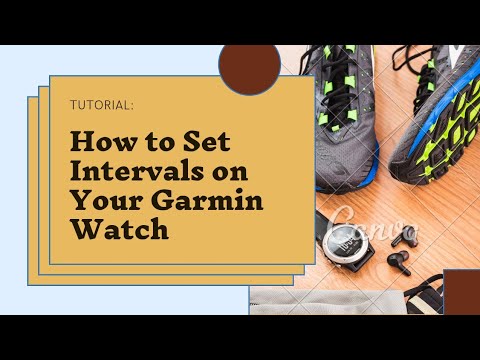 How to Set Up Interval Training on Your Garmin Watch! ⏱️🏃‍♂️