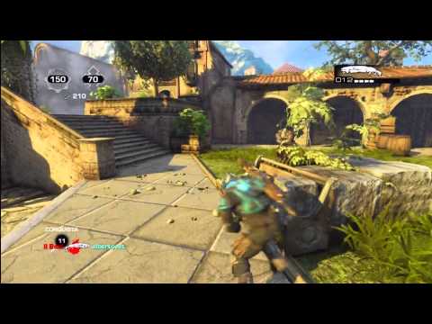 Gears of War 3,KOTH with Amazing Players Round 2/2 on Mercy