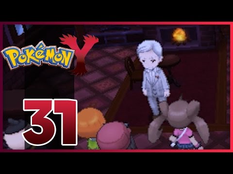 Pokemon Y Walkthrough - Part 31 - Haunted House! (Pokemon Y Gameplay)