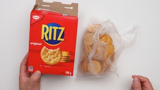 Taste Test: Ritz Original Crackers, very delicious