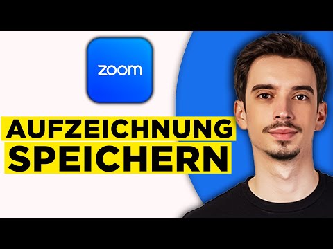 Zoom Aufzeichnung Speichern (2026) - So Geht Es Richtig!