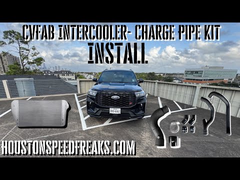 2025 Explorer ST CVFab Intercooler And Charge Pipe Kit Install