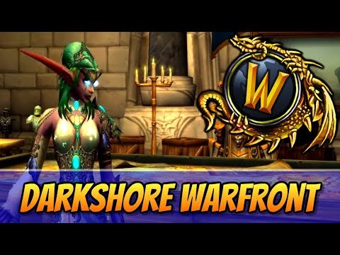 Darkshore Warfront - Tyrande asks Anduin for Help | WoW Patch 8.1 - Battle For Azeroth