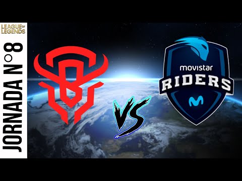 BISONS ECLUB VS Movistar Riders JORNADA 8 SUPERLIGA VERANO 2022 LEAGUE OF LEGENDS
