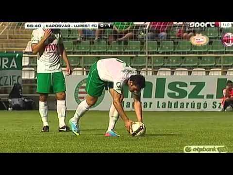 16.08.2013 Hungarian League Kaposvári Rákóczi-Újpest 2-2 highlights