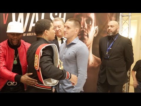 Davis Mauls Walsh in 3 to Retain IBF Junior Lightweight Title