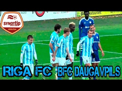 RIGA FC - BFC Daugavpils  23.10.2016 RIGA FC uzvar SynotTip Virslīgas 26.kārtas spēlē
