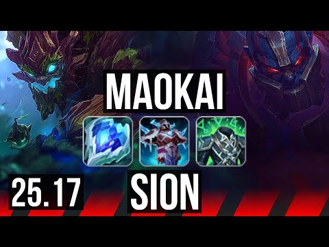 MAOKAI vs SION (TOP) | 7/2/25, 48k DMG | KR Master | 25.17