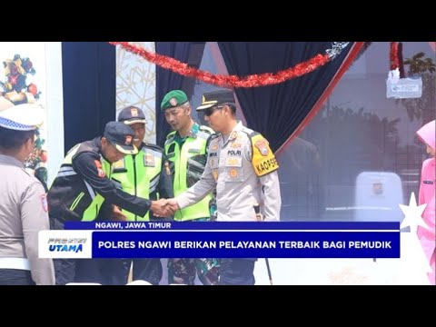 KAPOLRES NGAWI KUNJUNGI POSYAN DAN POSPAM JELANG NATARU