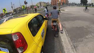 Download lagu Bike Tour in Beautiful Downtown Bogota mp3