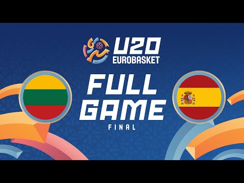 Final | Lithuania v Spain | Full Basketball Game | FIBA U20 Women's EuroBasket 2025
