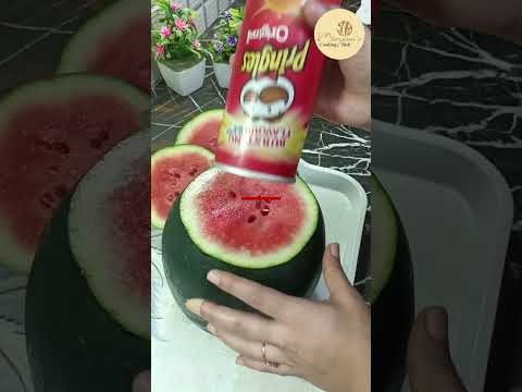 5 Mint Craft Pringle Watermelon #shorts #pringles #watermelon
