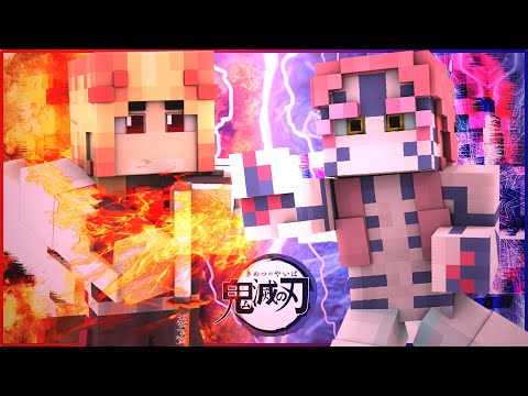 Shiny - RENGOKU VS AKAZA IN MINECRAFT | Demon Slayer Mod