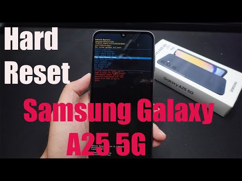 How To Hard Reset Samsung Galaxy A25 5G