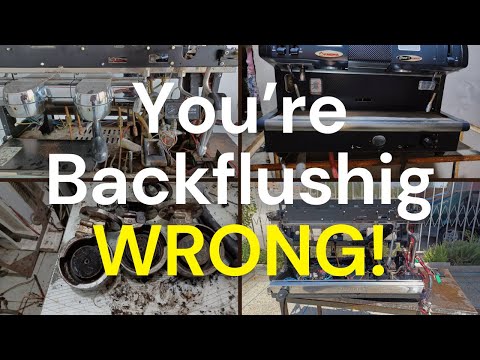 Clean Like a Technician. Backflushing Espresso Machines The RIGHT Way (No More Bitter Shots!)