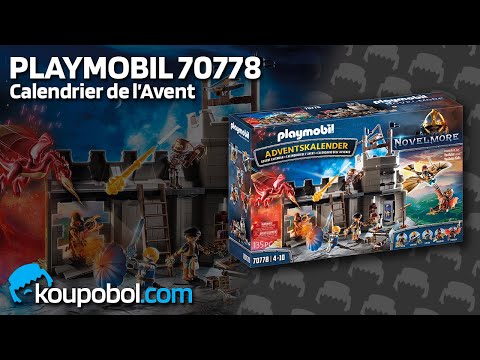 Vidéo PLAYMOBIL Christmas 70778 : Calendrier de l'Avent Novelmore "Atelier de Dario"