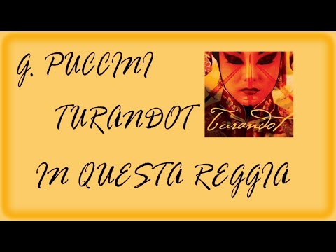 Máthé Beáta - G.Puccini: Turandot - In questa reggia