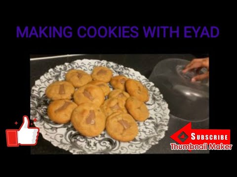 LETS MAKE COOKIES WITH EYAD !! -ألذ ديناميت كوكيز 😍