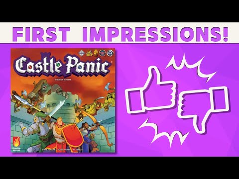 Castle Panic: Wood Edition - First Impression Review!