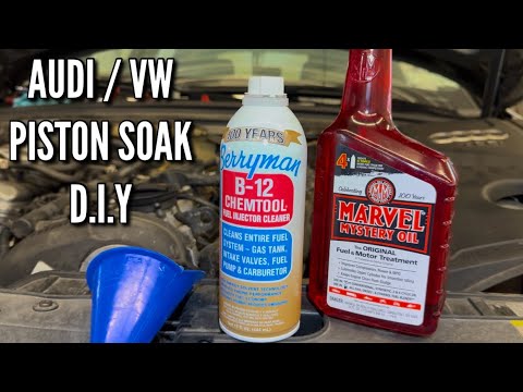 Piston Soak Procedure D.I.Y Guide on Audi / VW 2.0T Engine