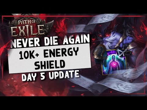 PoE | Become Significantly Tankier: 10k+ Energy Shield CI Swap - 3.27 Mana Stacking Wander Day 5