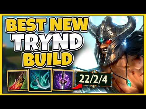 *NEW* THIS IS THE BEST POSSIBLE TRYNDAMERE BUILD FOR SEASON 10 (RUNES AND ITEMS) - League of Legends