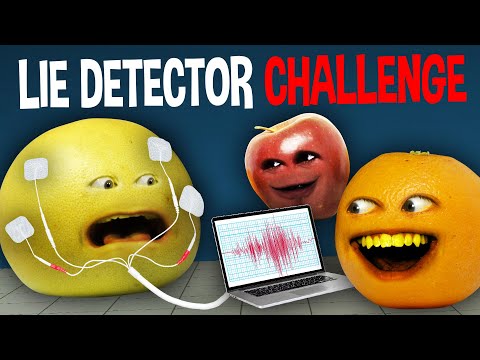 迷惑なオレンジ - 嘘検出器の挑戦 (Annoying Orange - Lie Detector Challenge)
