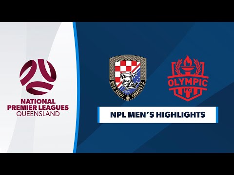 NPL Men's R9 - Gold Coast Knights vs. Olympic FC Highlights