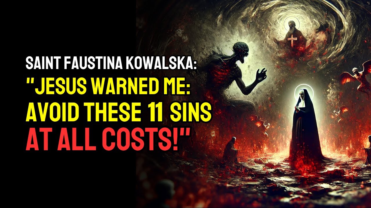 THESE 11 SINS WILL CONDEMN YOUR SOUL! Jesus’ Revelations To Saint Faustina