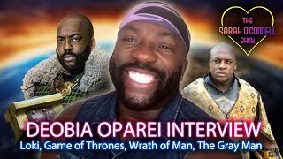 DeObia Oparei interview - Loki, Game of Thrones, The Gray Man, Dumbo, Moulin Rouge, Wrath of Man video