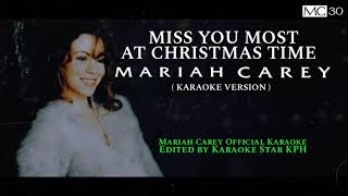 Mariah Carey - Miss You (Most at Christmas Time) KARAOKE VERSION - OFFICIAL