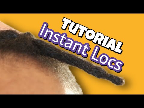 INSTANT LOCS TUTORIAL | CROCHET YOUR HAIR IN 10 MINUTES | 2020 LOC JOURNEY