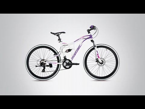 Bergsteiger Kodiak 26 Zoll Mountainbike Violett