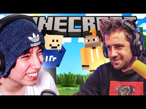 Insane Minecraft Duel: Auron vs. Quackity - Epic Fail!