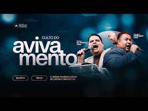 🔴 LIVE | CULTO DO AVIVAMENTO | EV. ALCIDES JUNIOR | REC ALAGOAS | 01/04/2026