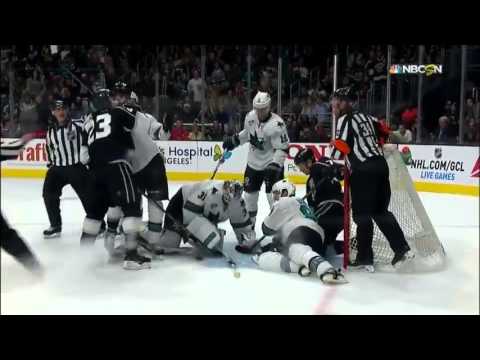 Game №1. San Jose Sharks Vs. Los Angeles Kings 5:1 (2:1, 2:0, 1:0) - (Обзор Матча) - (08.10.15)