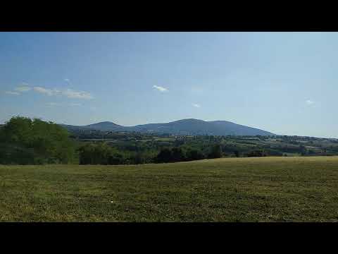 The plains of the mountain Kosmaj in Nemenikuce, Serbia