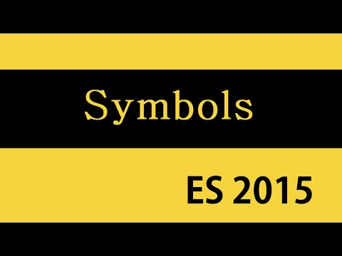 ES6 and Typescript Tutorial 36 Symbols