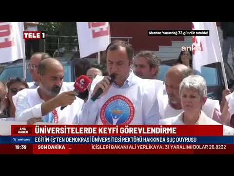 ÜNİVERSİTELERİMİZ ÜLKENİN AYDINLIK YÜZÜ OLANA KADAR MÜCADELE EDECEĞİZ-Tele1 Tv-07/09/2023 | EĞİTİM İŞ