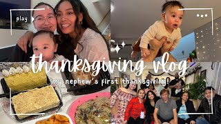 jeanius diaries: thanksgiving 2024 🍂🦃 | my nephew’s first thanksgiving! | jeaniussan ♡︎